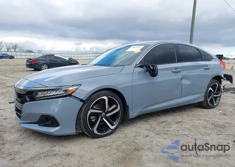 2022 Honda Accord Sport from USA, damaged, VIN 1HGCV1F34NA087152